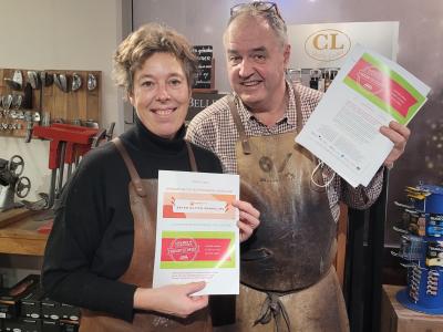Mia en Patrick wonnen de hoofdprijs een mooi weekend waar ook in vlaanderen